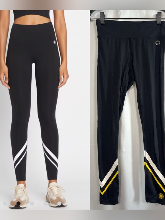 Tory Sport Pants - Tory Burch sport weightless chevron workout activewear leggings sz s